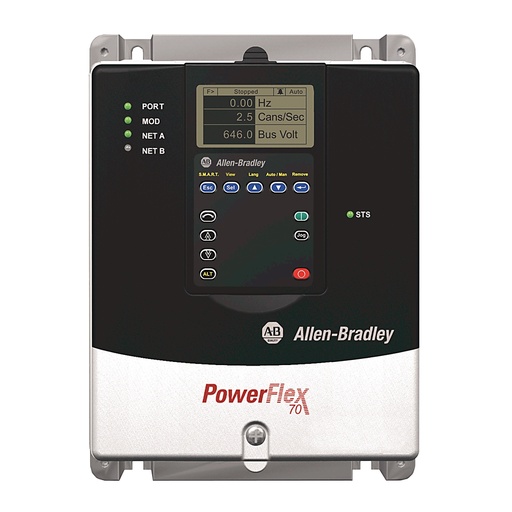 [20AC8P7A0AYNANC0] ALLEN BRADLEY PowerFlex 70 AC Drive 8 (New)