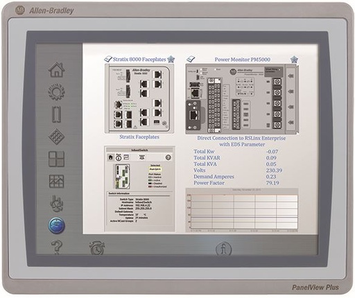 [2711P-T9W22D8S] ALLEN BRADLEY PanelView Plus 7 Standa (New)