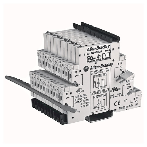[700-HLS1Z24] ALLEN BRADLEY 24V DC GP Terminal Bloc (New)