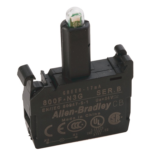 [800F-N3G] ALLEN BRADLEY 22mm LED Module for 800 (New)