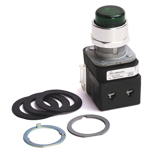 [800T-QBH2G] ALLEN BRADLEY 30mm Momentary Push But (New)