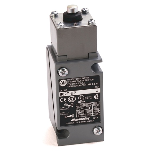 [802T-BATP] ALLEN BRADLEY Metal Plug-In Oiltight  (New)