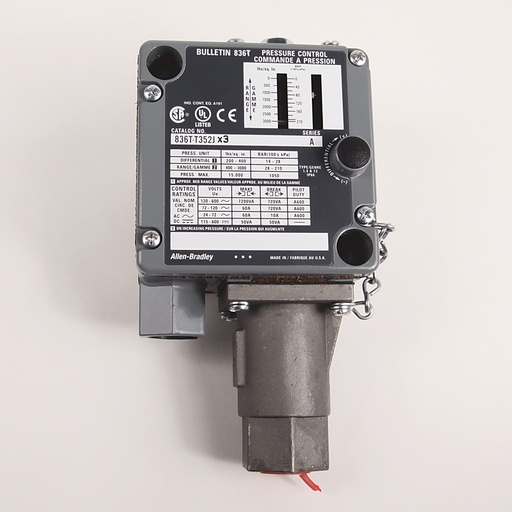[836T-T352J] ALLEN BRADLEY Electro-Mech Pres Cntrl (New)