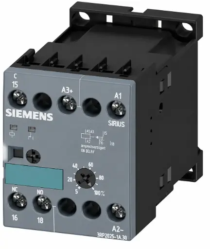 [3RP2025-1AP30] SIEMENS/EP relé temporizador, electrónico ret (New)