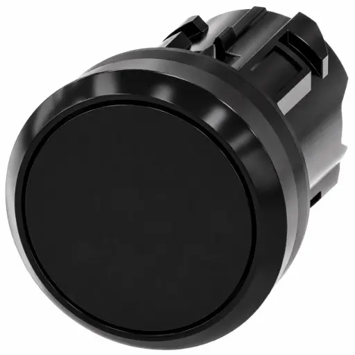 [3SU1000-0AB10-0AA0] SIEMENS/EP pulsador, 22 mm, redondo, plástico (New)