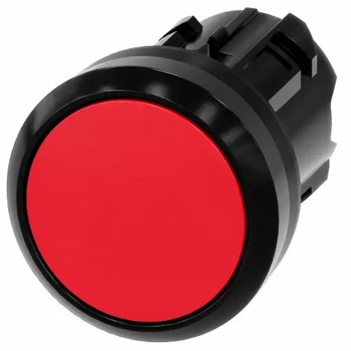 [3SU1000-0AB20-0AA0] SIEMENS/EP pulsador, 22 mm, redondo, plástico (New)