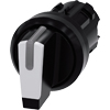 [3SU1002-2BL60-0AA0] SIEMENS/EP selector, iluminable, 22 mm, redon (New)