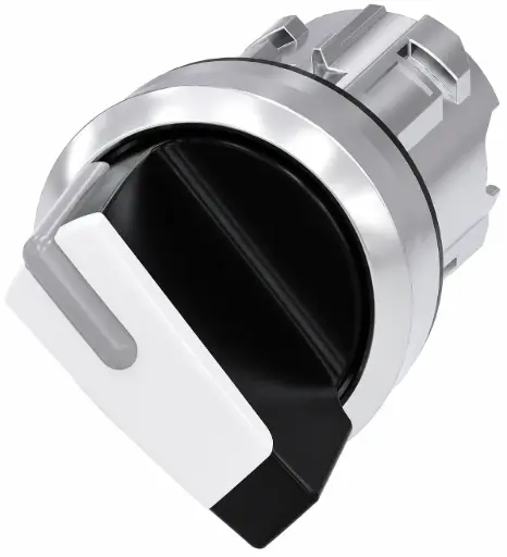 [3SU1052-2BF60-0AA0] SIEMENS/EP selector, iluminable, 22 mm, redon (New)