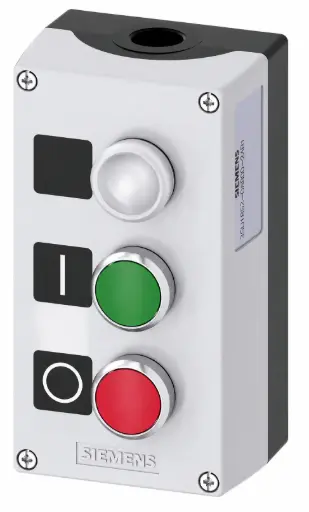 [3SU1853-0AB00-2AB1] SIEMENS/EP Caja para aparatos de mando, 22 mm (New)