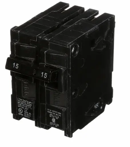 [US2:Q215] SIEMENS/EP BREAKER 15A 2P 120/240V 10K QP10 K (New)