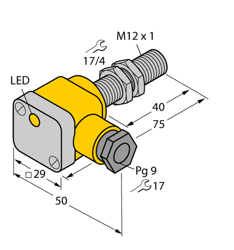 [1634400] TURCK BI3U-EG12SK-AP6X (New)