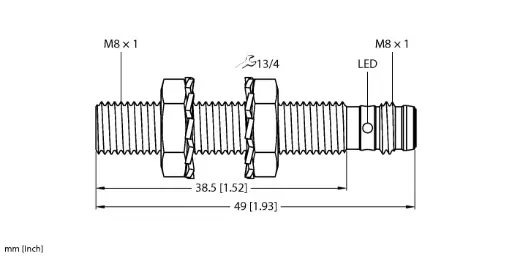 [4602050] TURCK BI2-EG08-AP6X-V1131 (New)