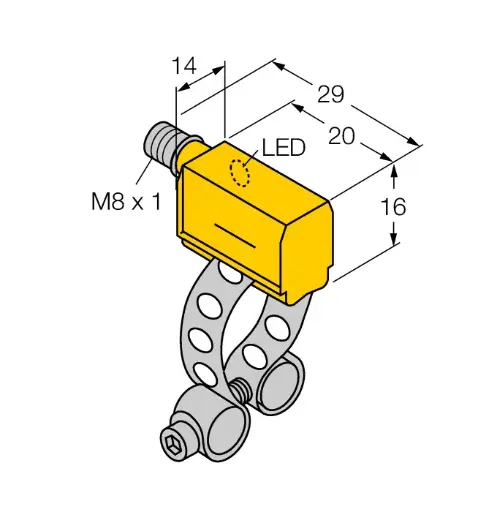[4625090] TURCK BIM-PST-AP6X-V1131 W/KLP8 (New)