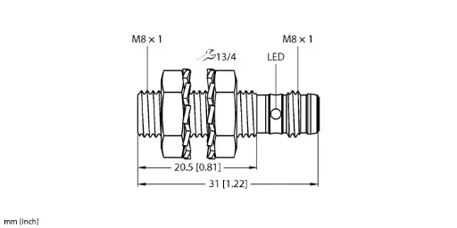 [4672440] TURCK BI1.5-EG08K-AP6X-V1131 (New)