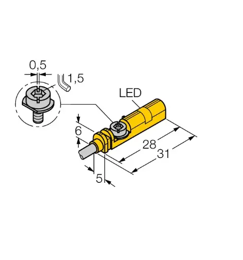 [4685721] TURCK BIM-UNT-AP6X 7M (New)