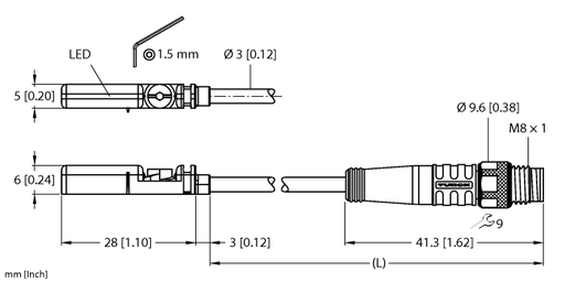 [4685723] TURCK BIM-UNT-AP6X-0.3-PSG3M (New)