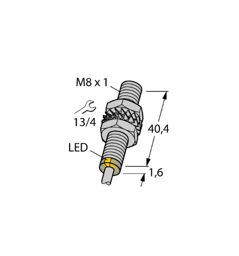[4600500] TURCK BI1.5U-EG08-AP6X (New)