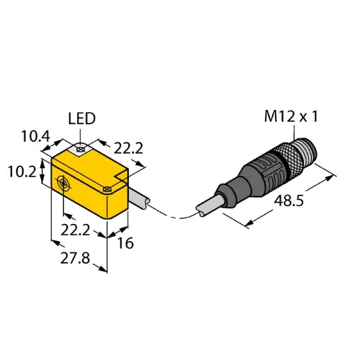 [1609390] TURCK BI2-Q10S-AP6X-0.2-RS4T (New)